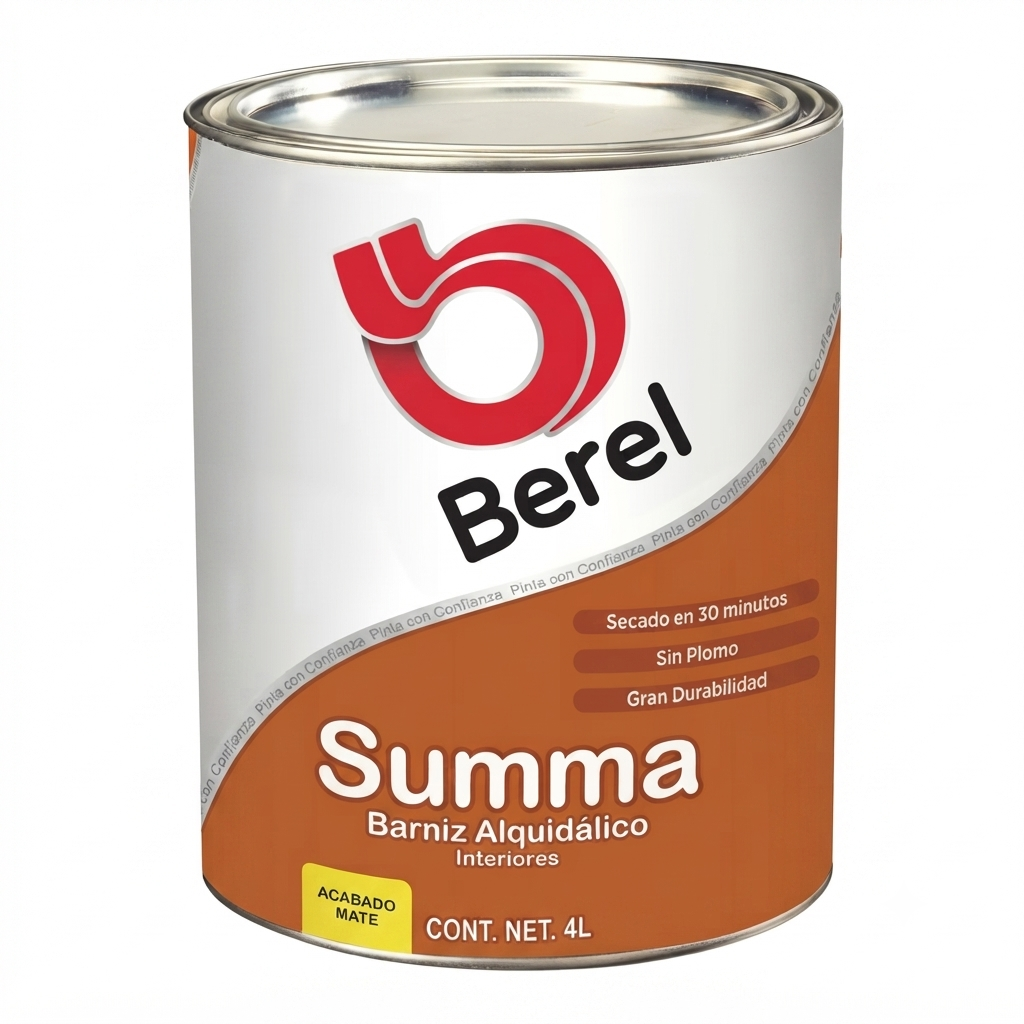 Barniz transp. mate summa 1670 4 L