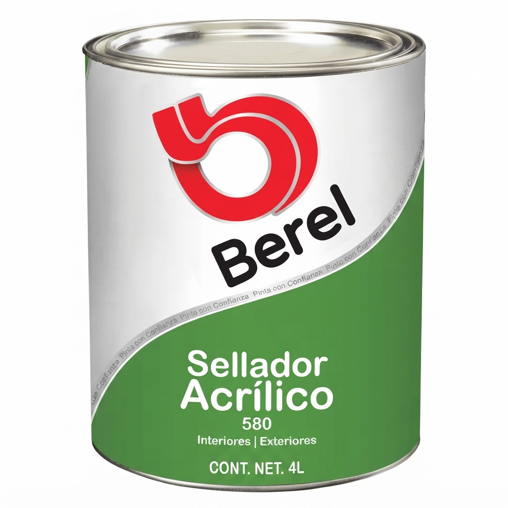 Sellador 580 100% acrílico 4 L