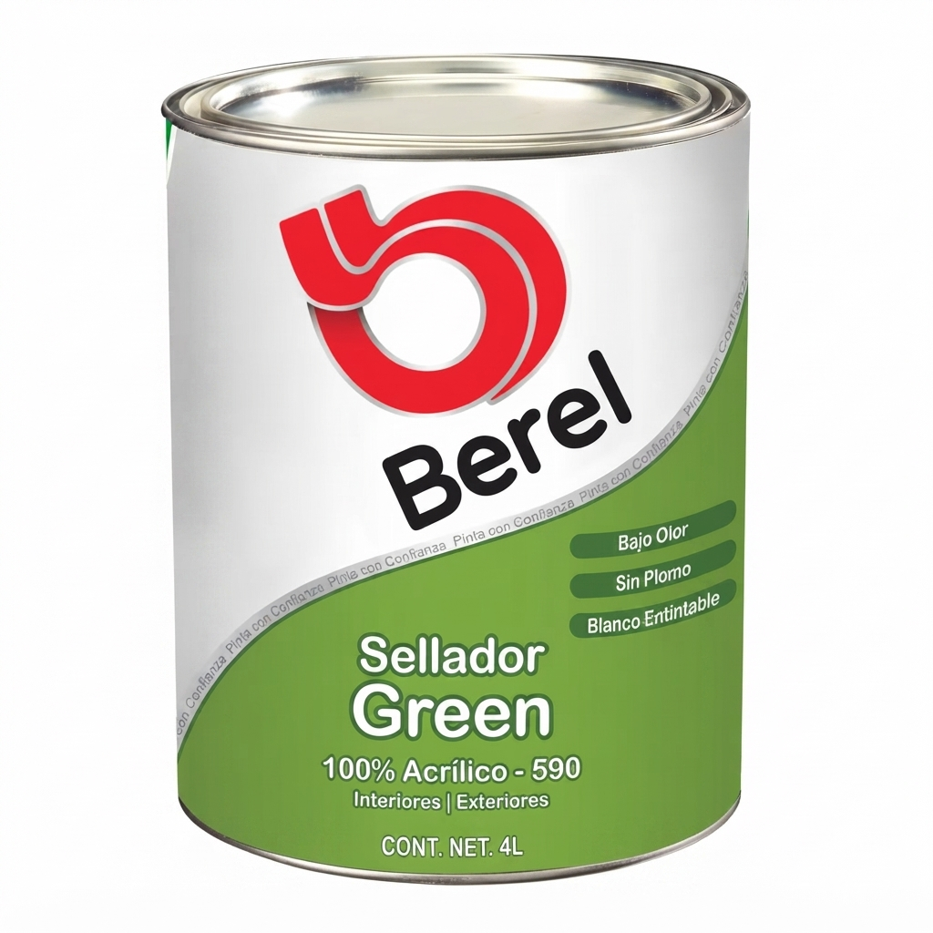 Sellador green 590 4 L