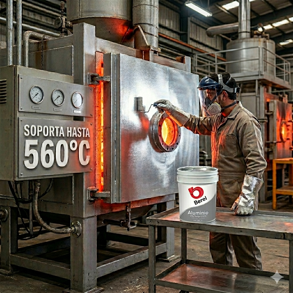 Pintura alta temperatura aluminio 19 L