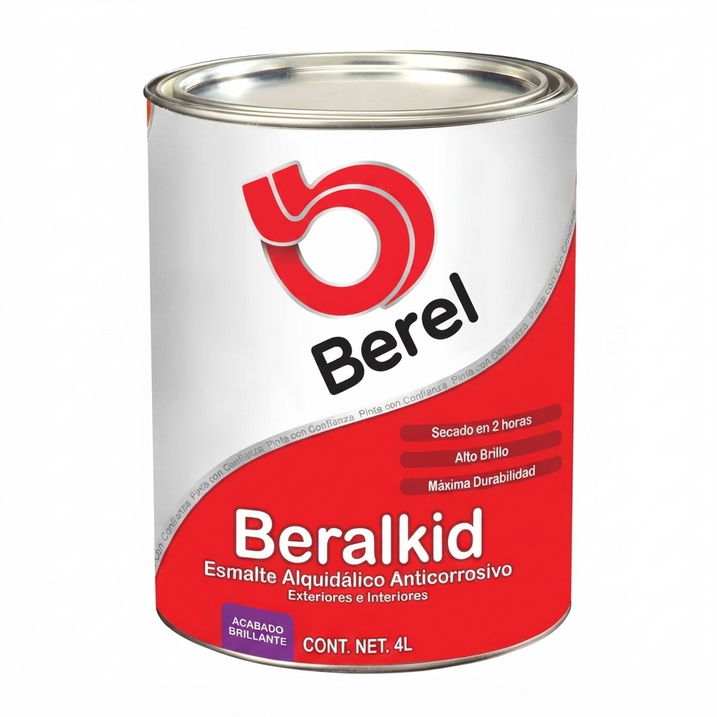 Esmalte Beralkid brillante 4 L
