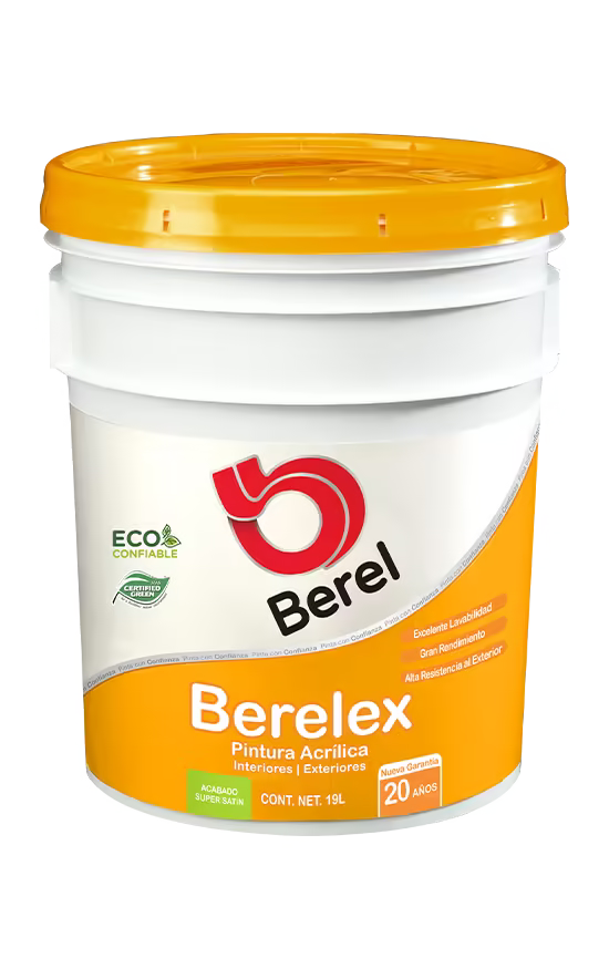 Pintura acrilica Berelex supersatin 19L