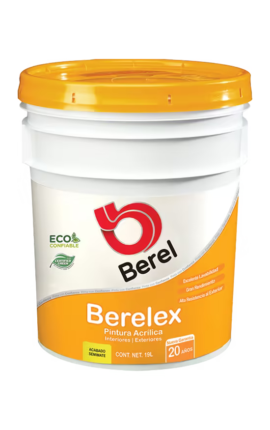 Pintura acrilica Berelex semimate 19 L