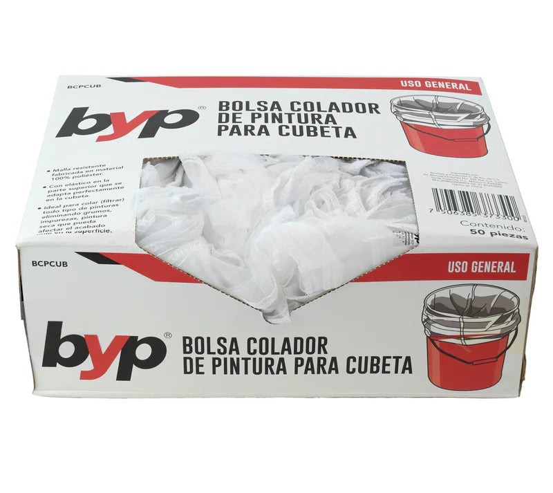 Colador para pintura de cubeta byp