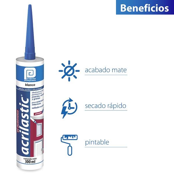 Acrilastic sellador acrílico 300 ml