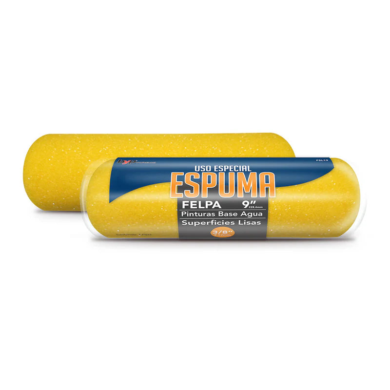 Felpa de espuma 9" x 3/8" ByP
