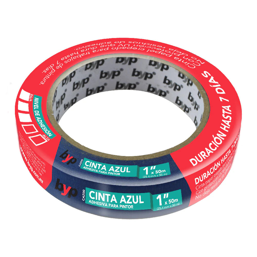 Cinta azul 1” (2.54 cmx 50 m)