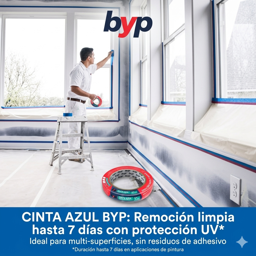 Cinta azul 1” (2.54 cmx 50 m)