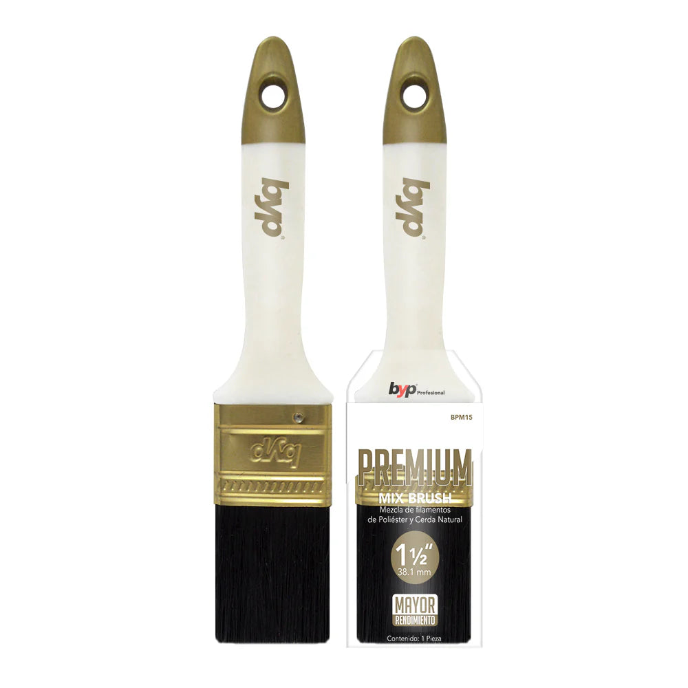 Brocha Premium 1 1/2” byp