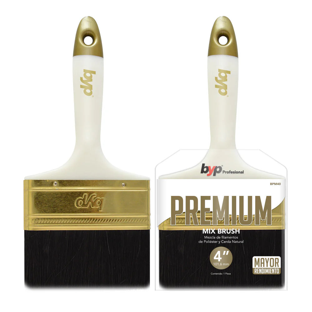 Brocha Premium 4” byp