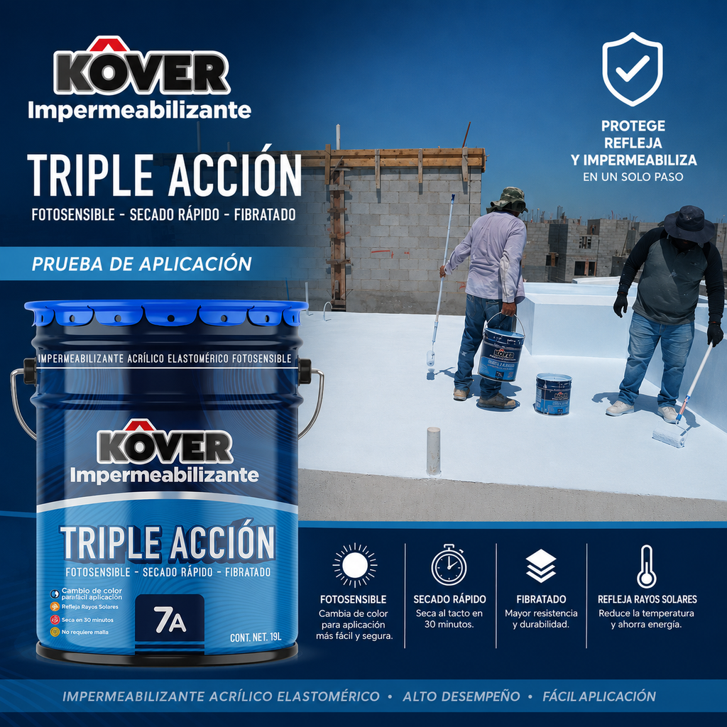 Kover Triple Acción 7 años 19 L