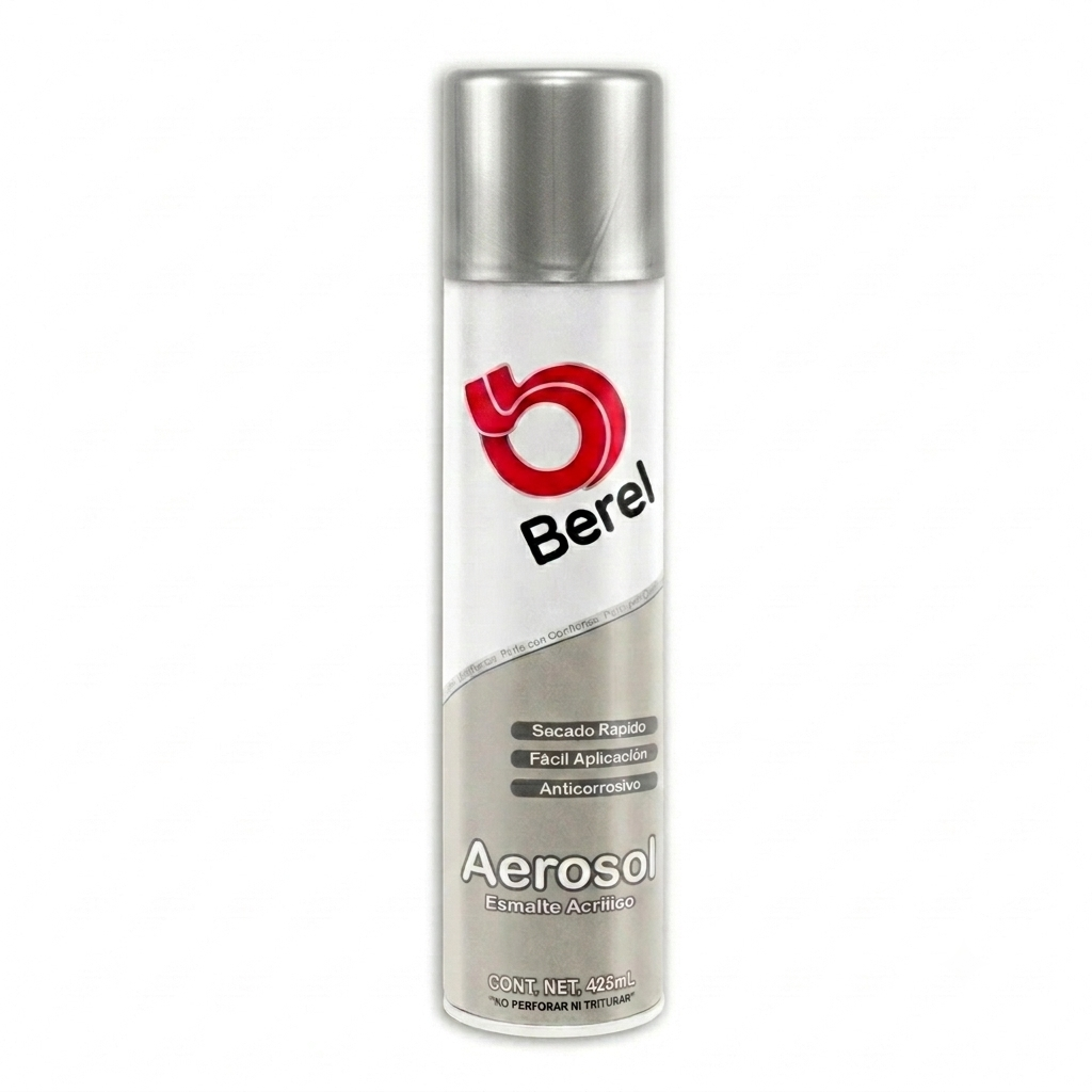 Aerosol aluminio Berel 425 ml