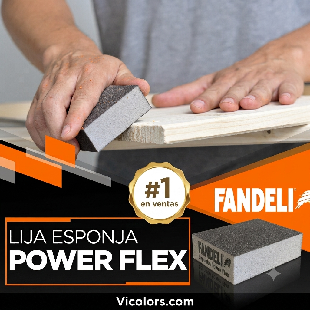 Lija bloque abrasivo power flex 150