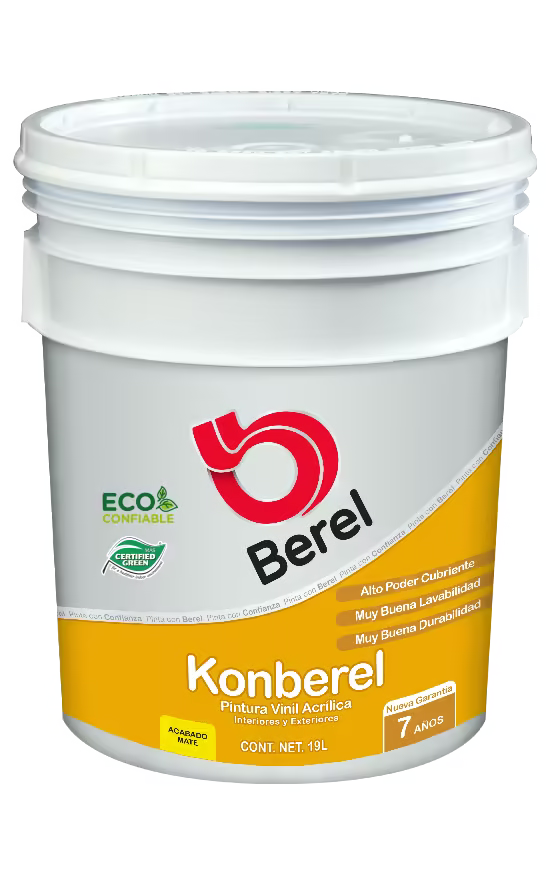 Pintura vinil-acrilica Konberel mate 19 L