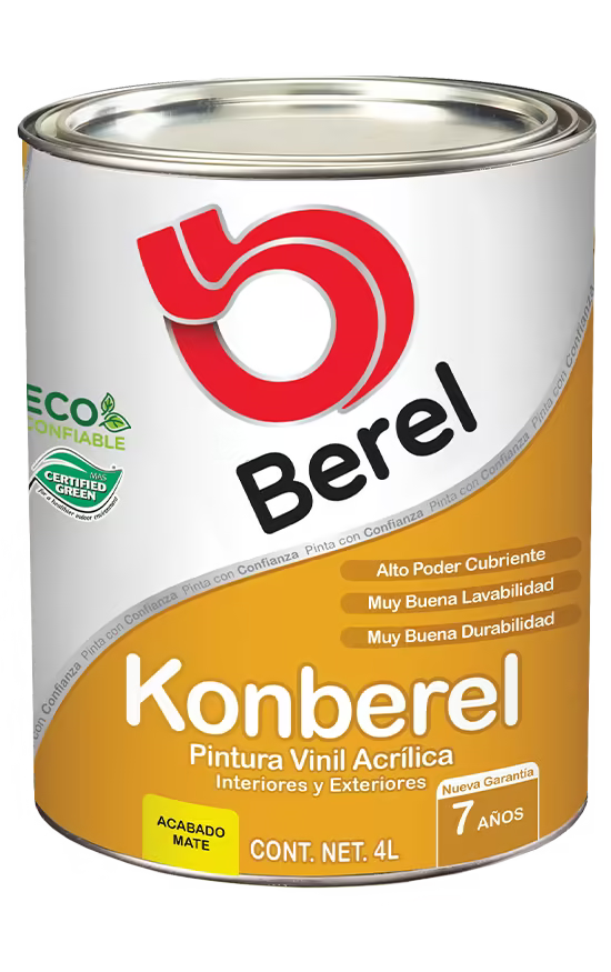 Pintura vinil-acrilica Konberel mate 19 L