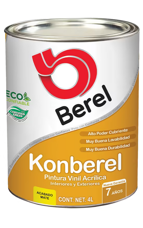 Pintura vinil-acrilica Konberel mate 19 L