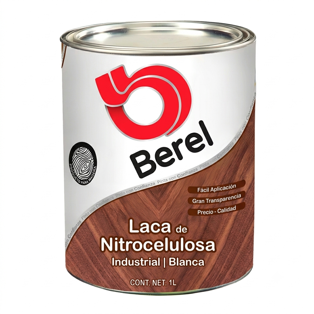 Laca nitro industrial blanca LI-0101 1 L