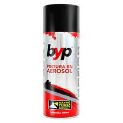 Aerosol negro satinado byp 400 ml