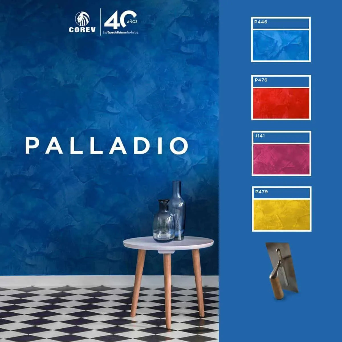 Palladio Corev Cubeta 29 Kg
