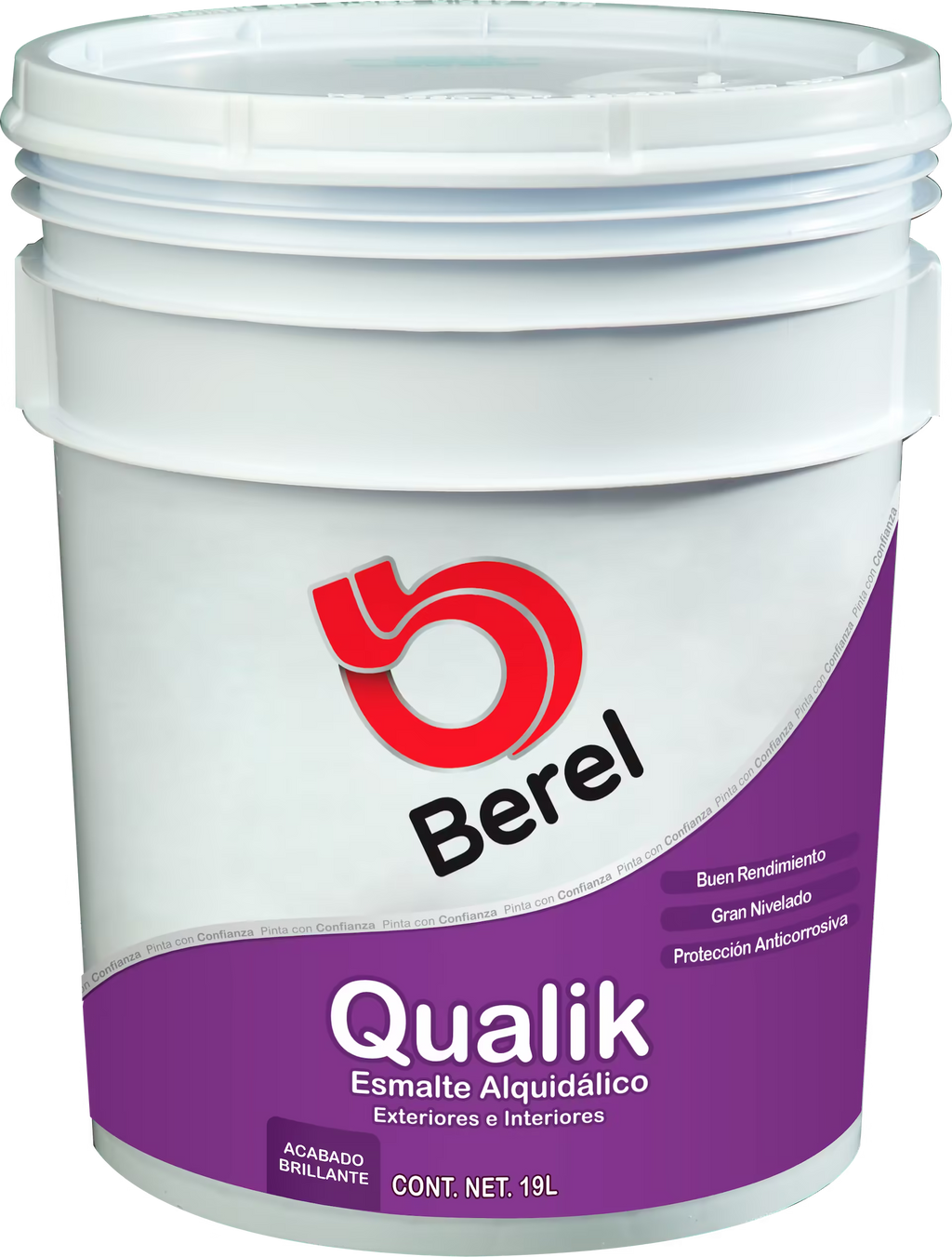 Esmalte Qualik brillante 19 L