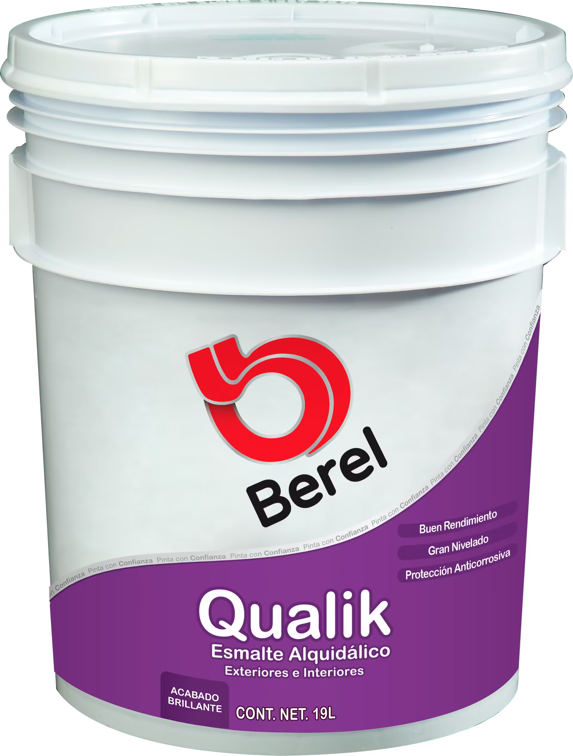 Esmalte Qualik brillante 19 L
