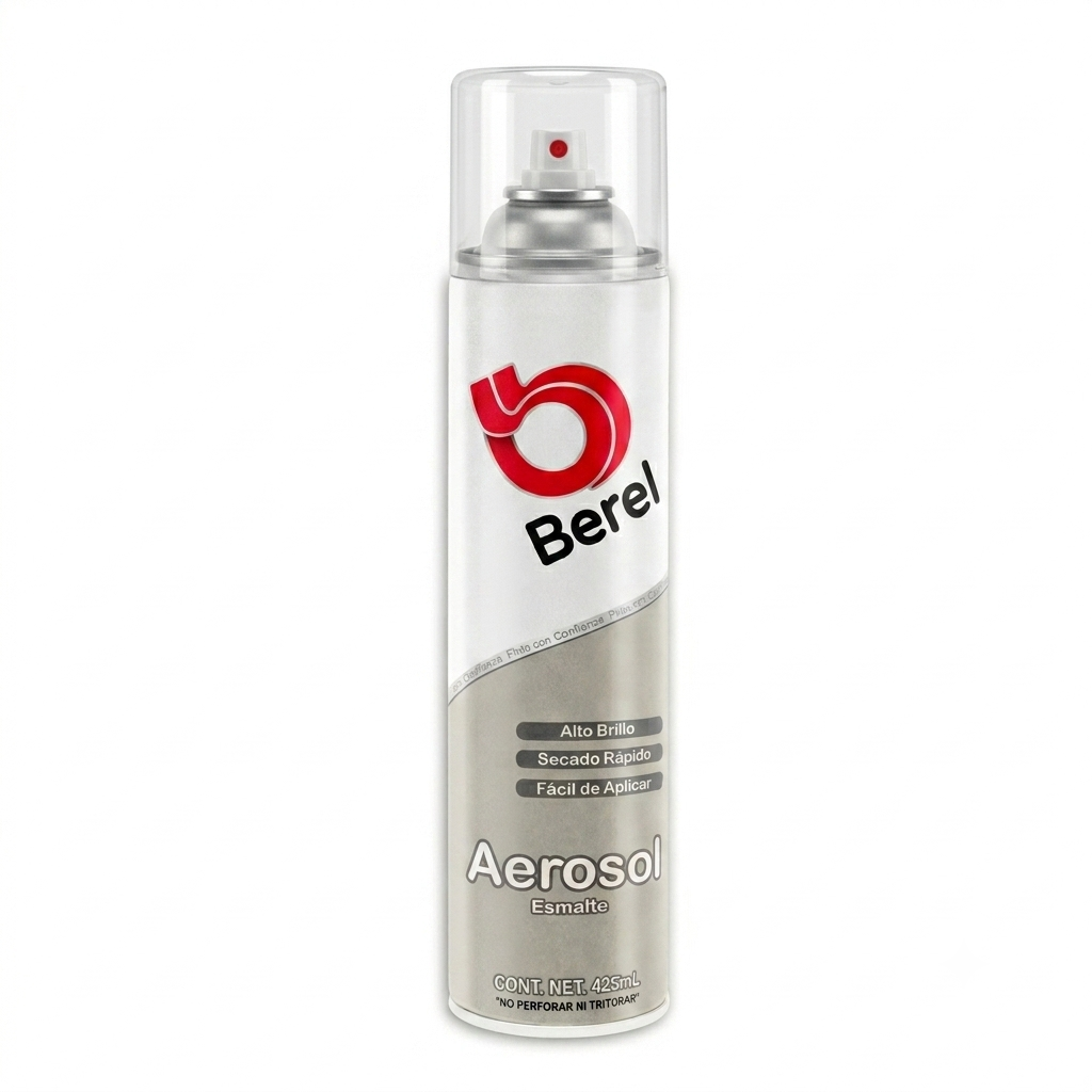 Aerosol transparente brillante Berel 425 ml
