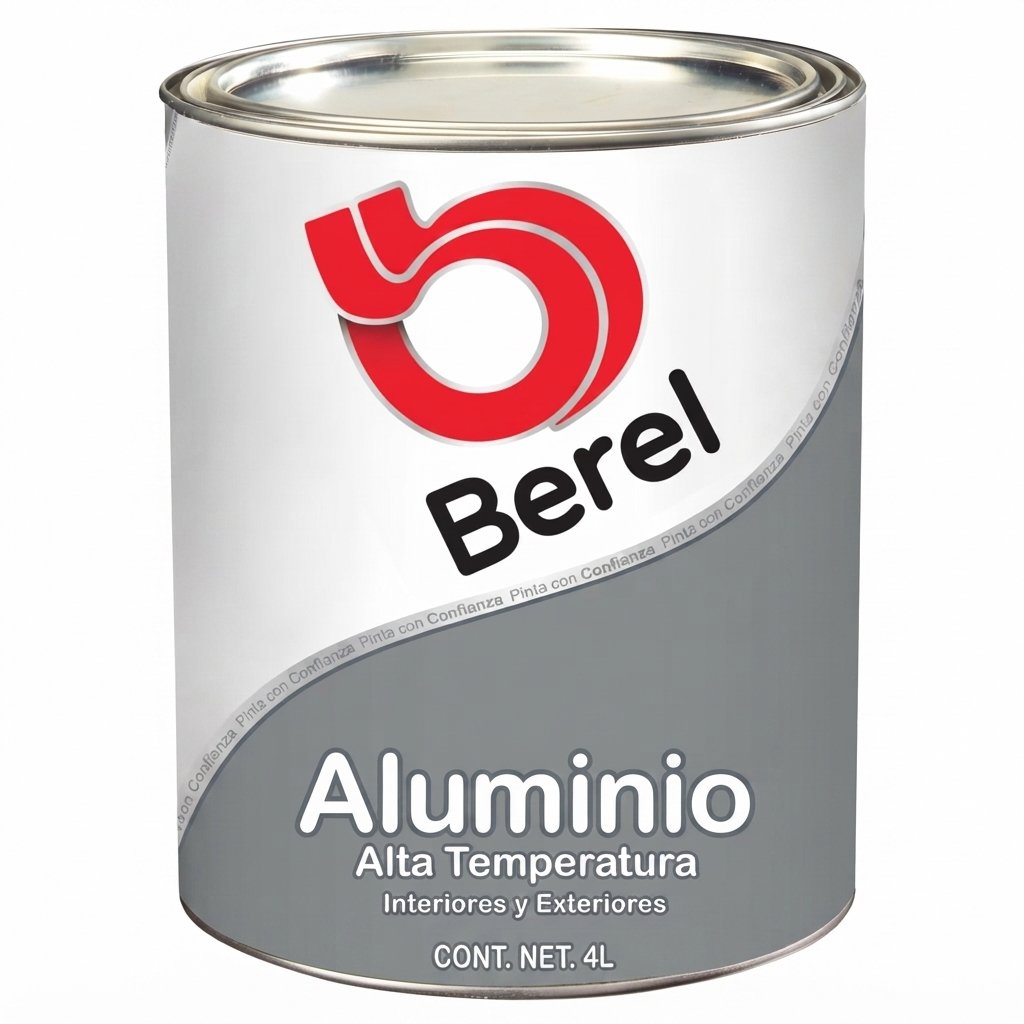 Pintura alta temperatura aluminio 19 L