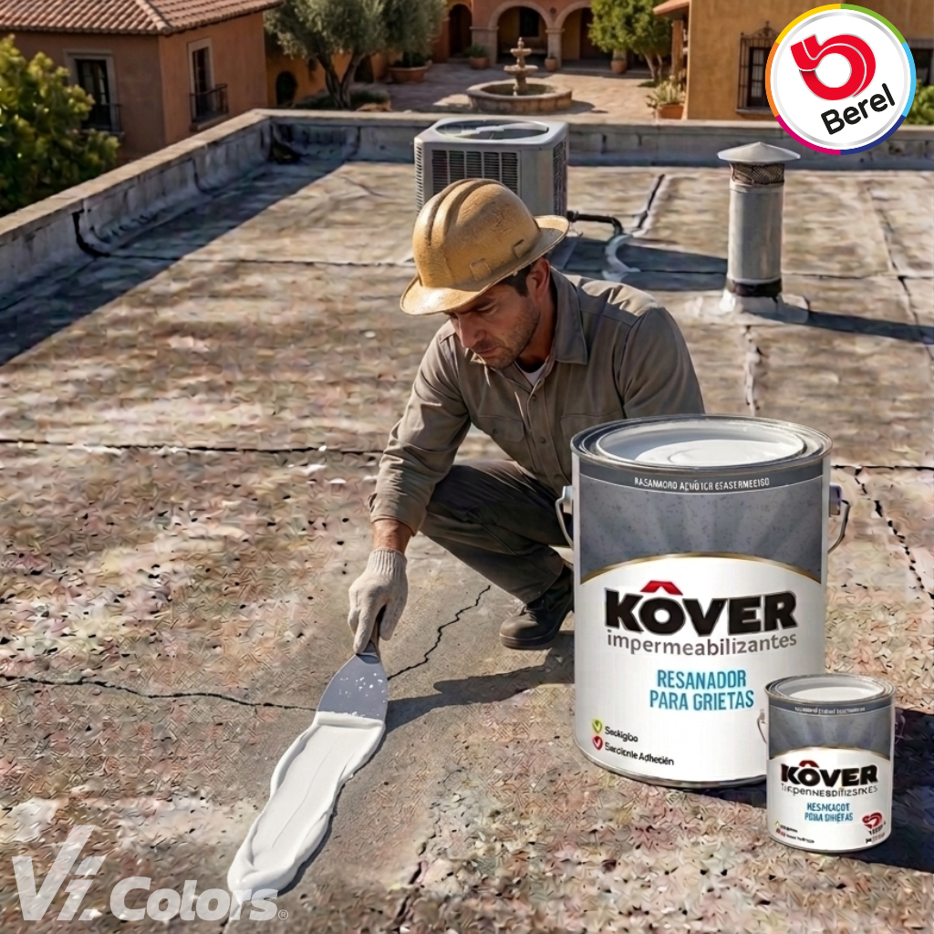 Resanador cemento plastico Kover 2490 4 L
