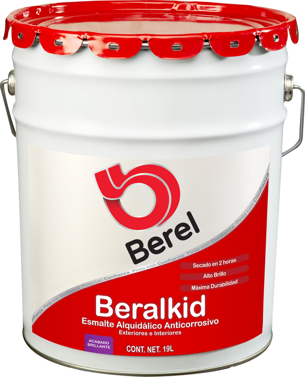 Esmalte Beralkid brillante 19 L