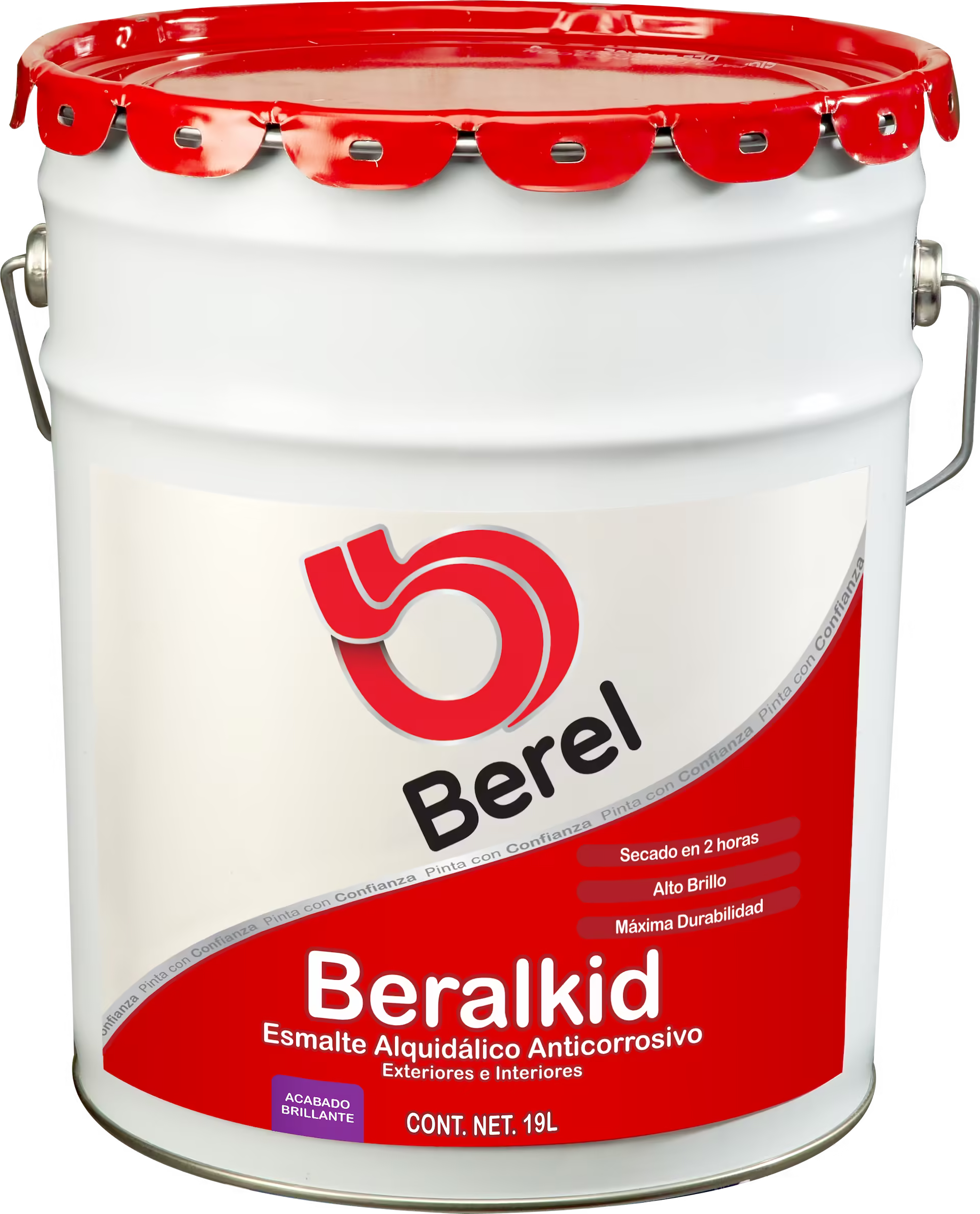 Esmalte Beralkid brillante 19 L