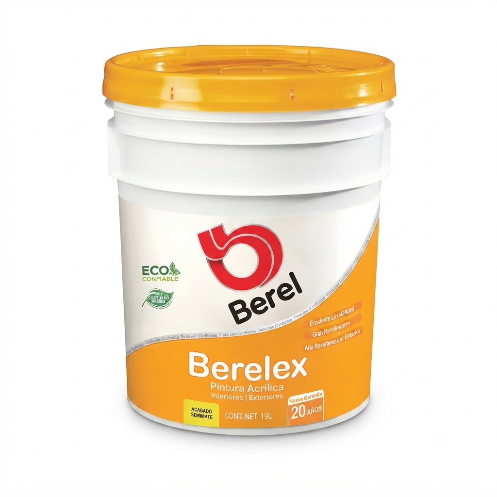 Pintura acrilica Berelex semimate 19 L