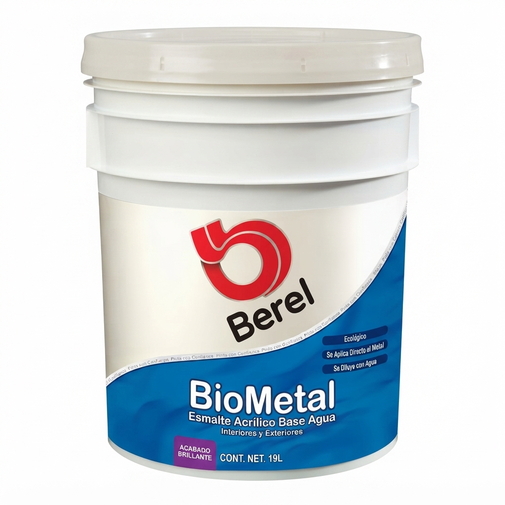 Esmalte base agua Biometal 19 L