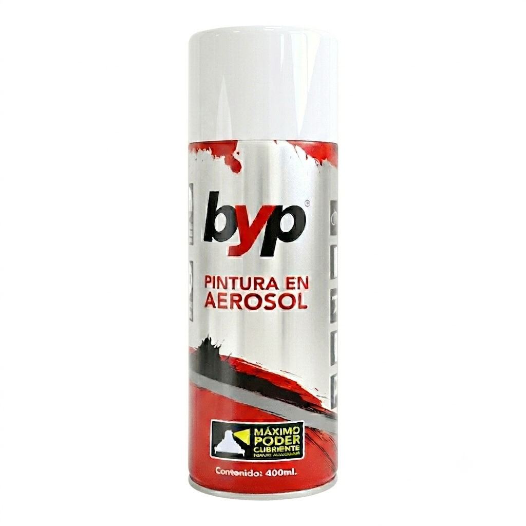 Aerosol blanco brillante byp 400 ml