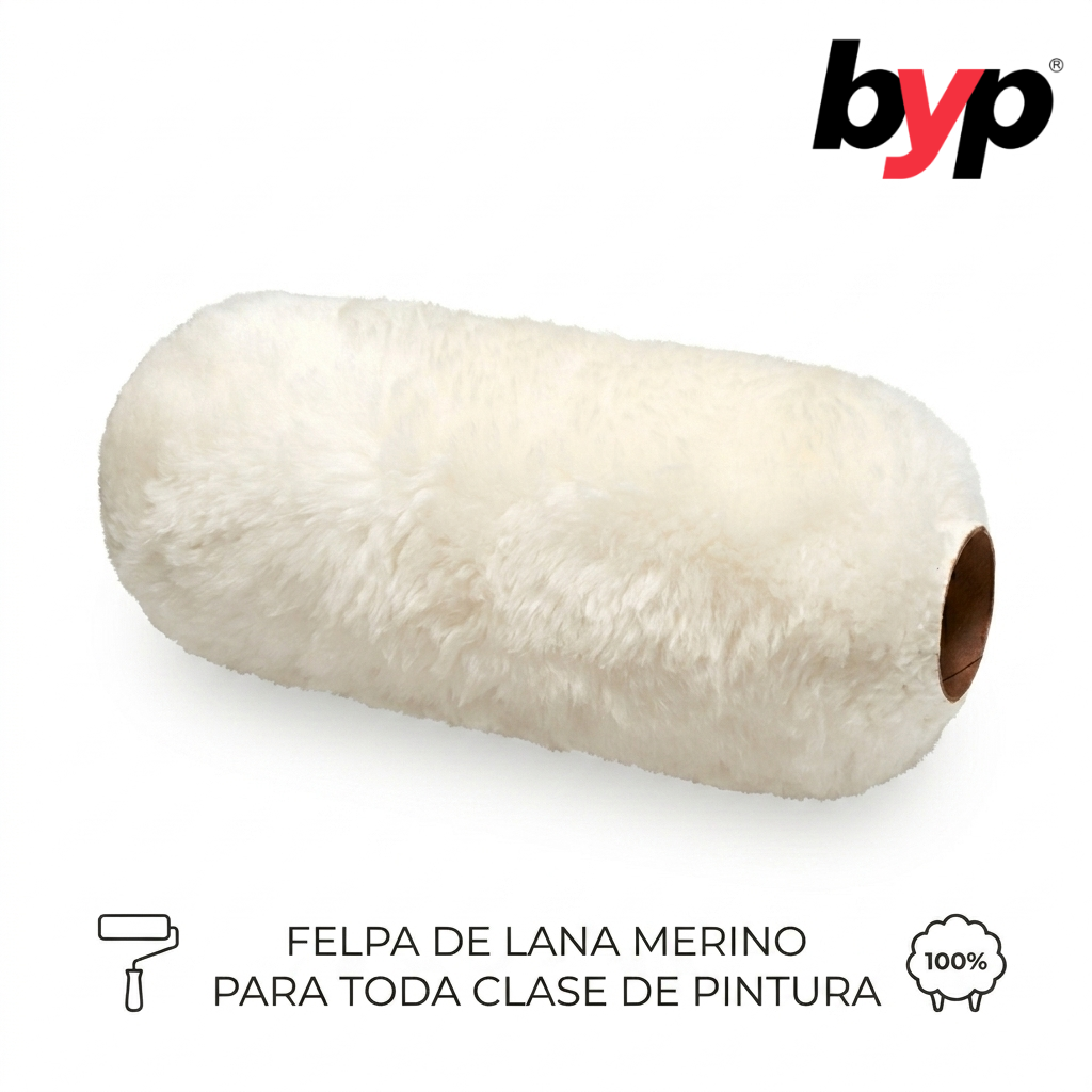 Felpa Borrego 9" x 1 - 1/4"