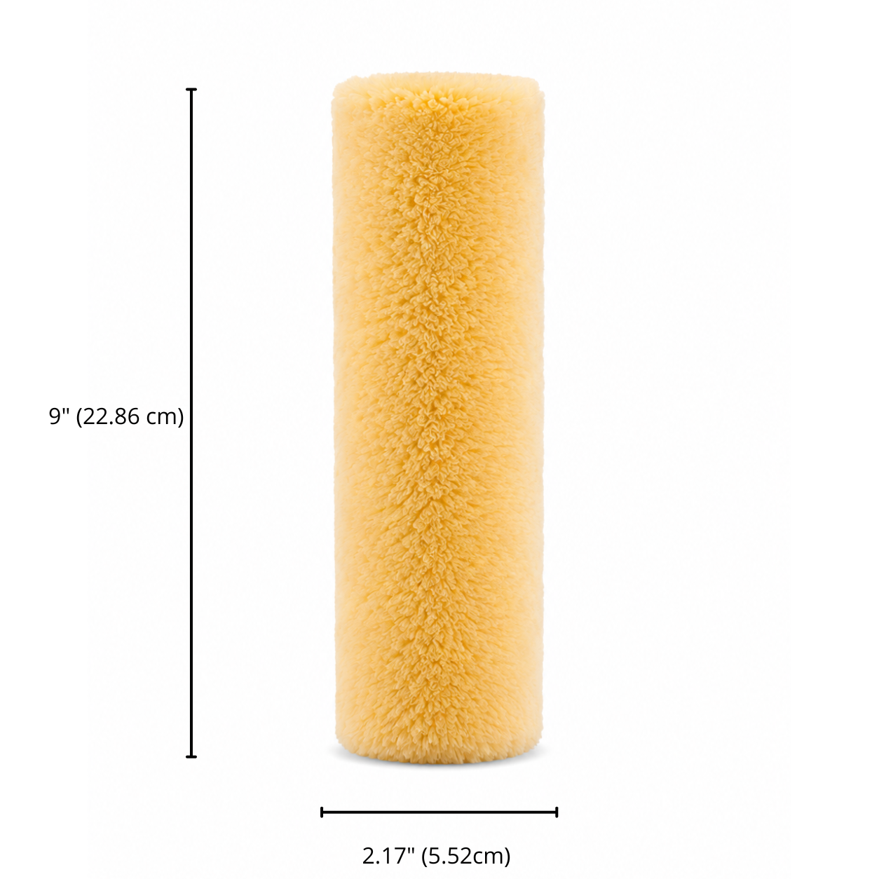 Felpa alta densidad profesional 9" x 3/8" ByP