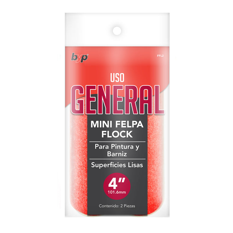 Mini felpa flock 4" Twin pack byp