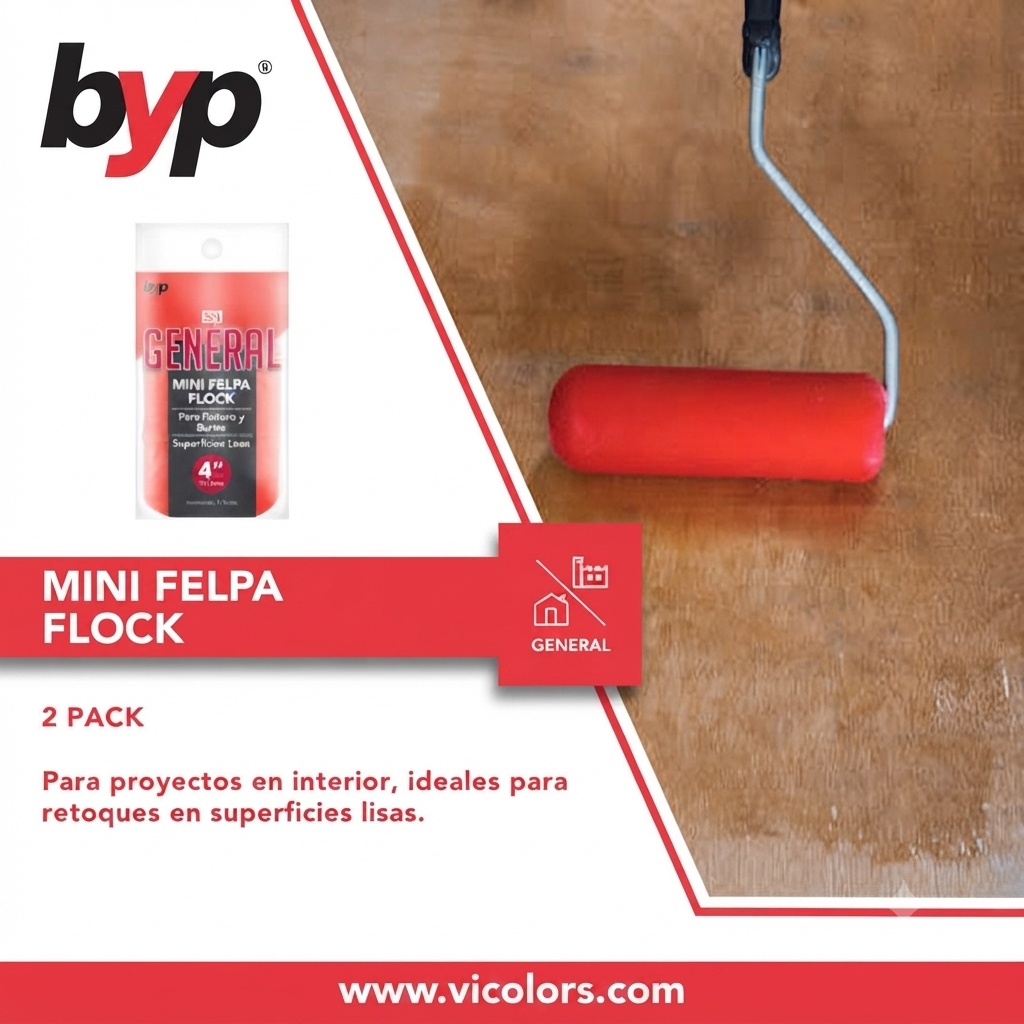 Mini felpa flock 4" Twin pack byp