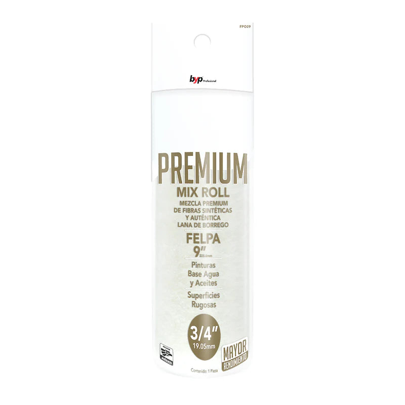 Felpa Premium Polylana 9" x 3/4"