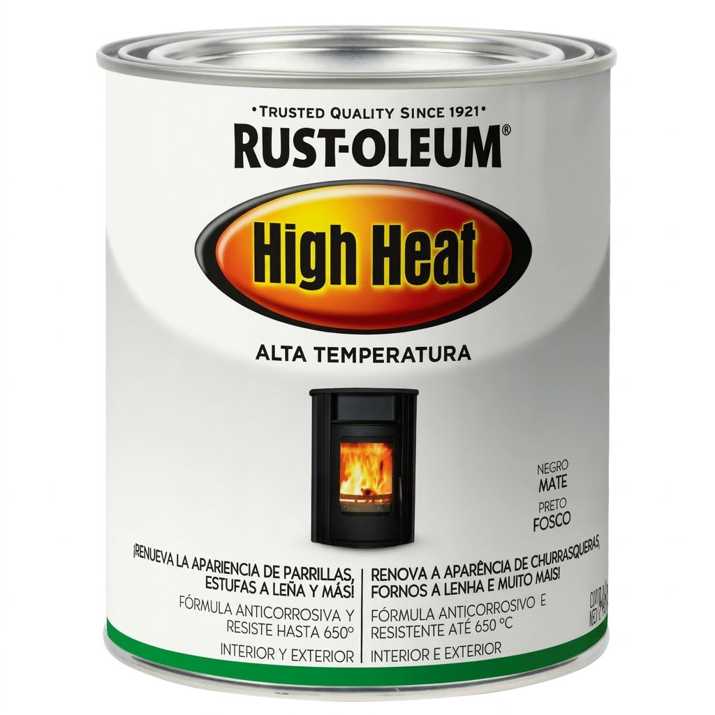 High Heat brochable altas temperaturas RUST OLEUM 946 ml