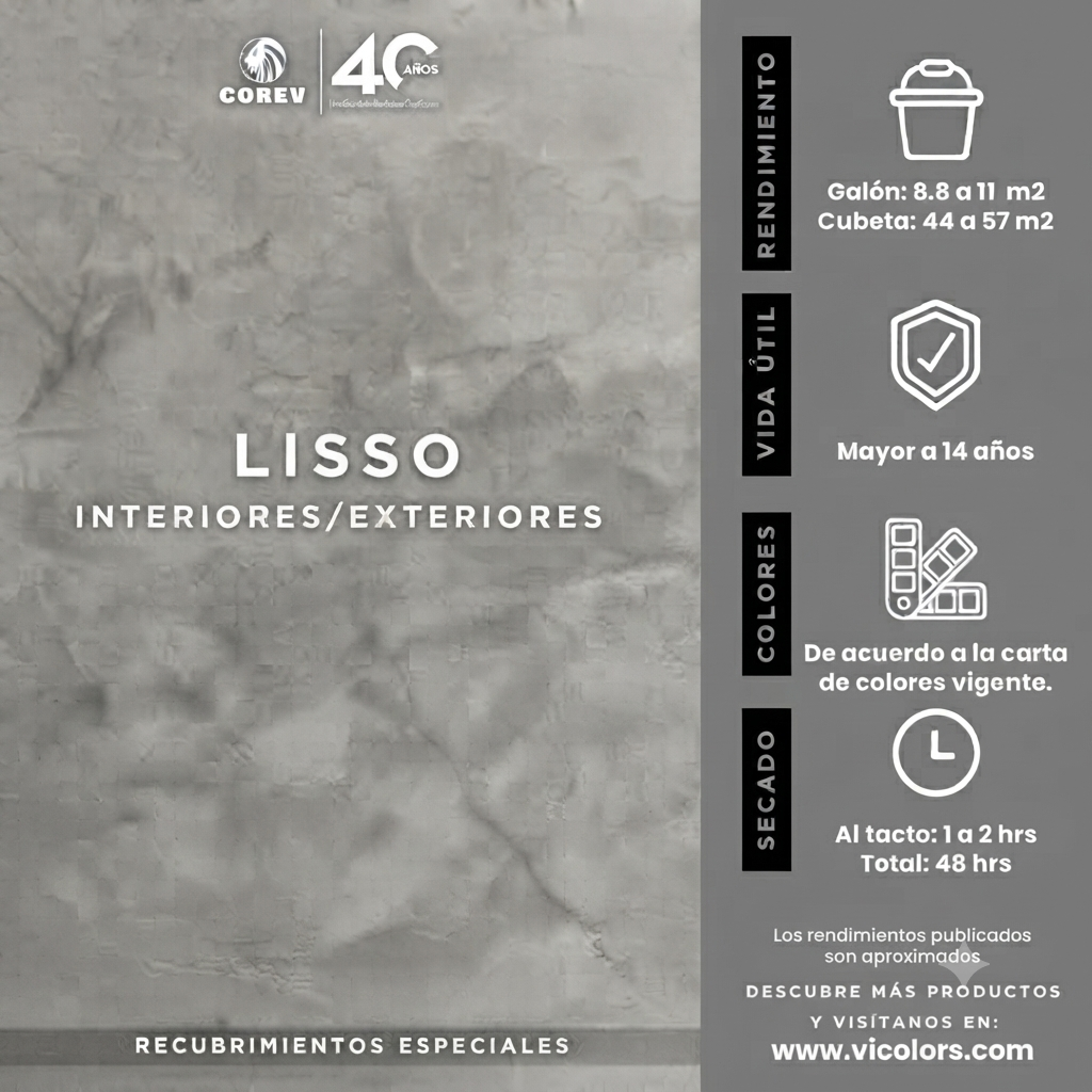 Lisso Corev Galon 6 Kg