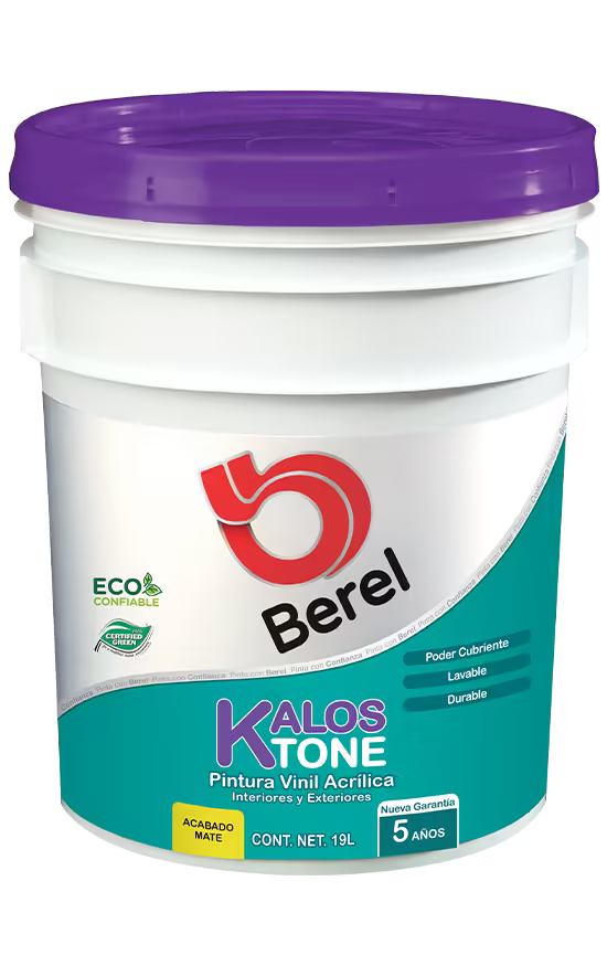 Pintura vinil-acrilica Kalos satin 19 L