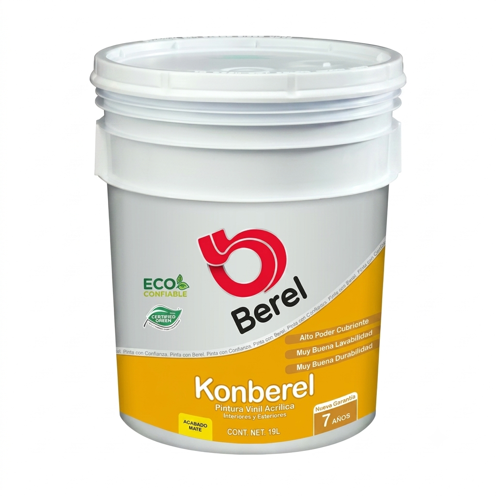 Pintura vinil-acrilica Konberel mate 19 L