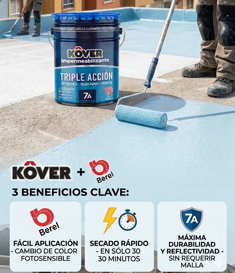 Kover Triple Acción 7 años 19 L