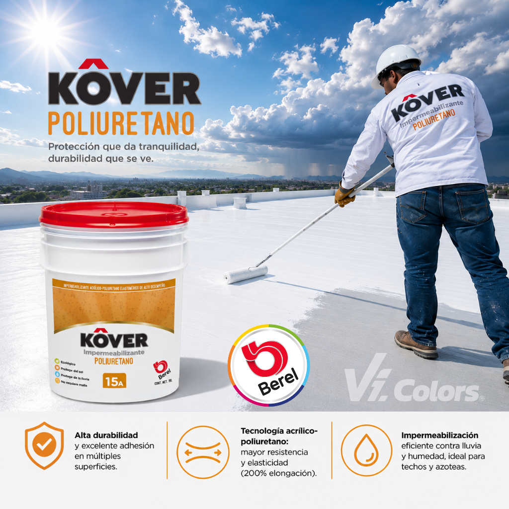 Kover Poliuretano Blanco 15 años