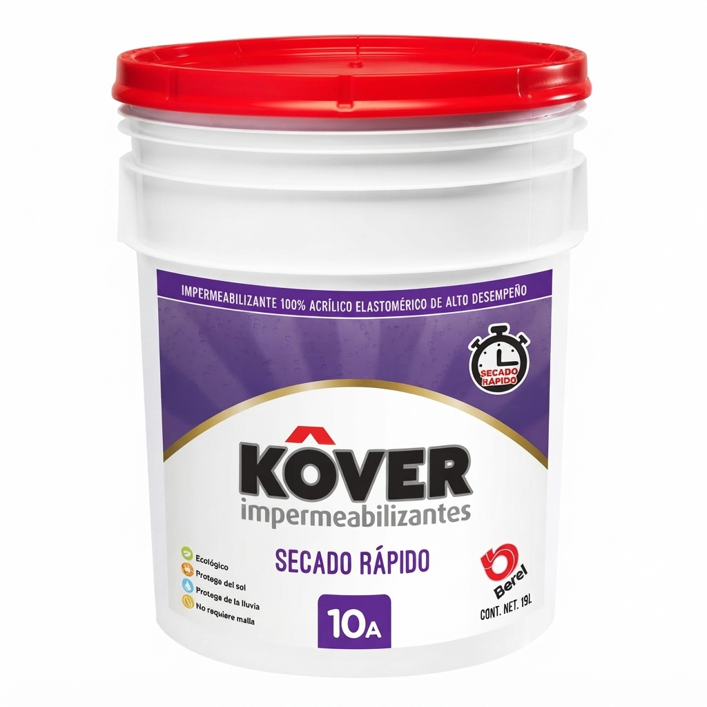 Kover Secado Rápido blanco 10 años 19 L