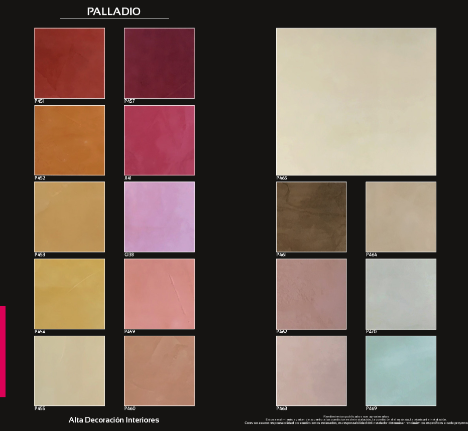 Palladio Corev Cubeta 29 Kg