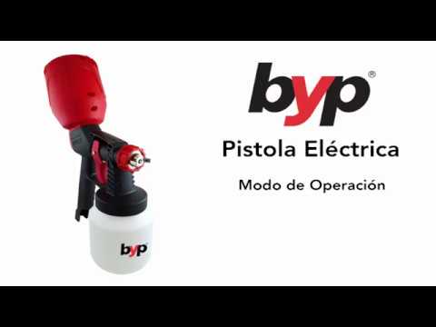 Pistola eléctrica HVLP byp
