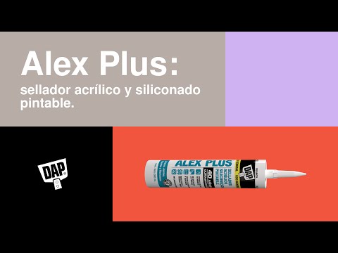 DAP ALEX PLUS sellador acrílico blanco 300 ml