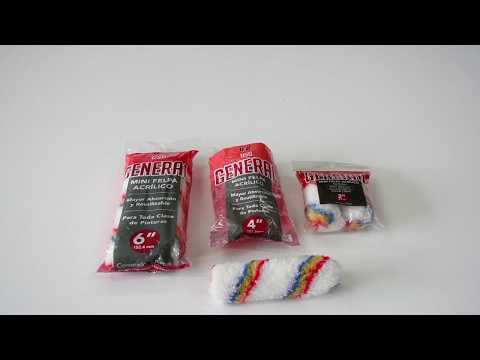 Mini felpa acrilico 4" Twin pack byp