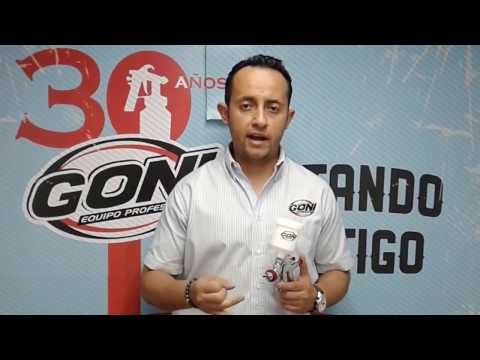 Pistola de gravedad LVLP mod. 33000 MINI GONI
